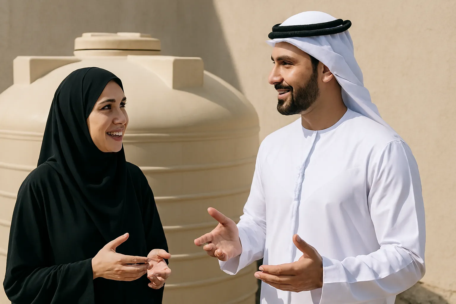 تنظيف خزانات المياه