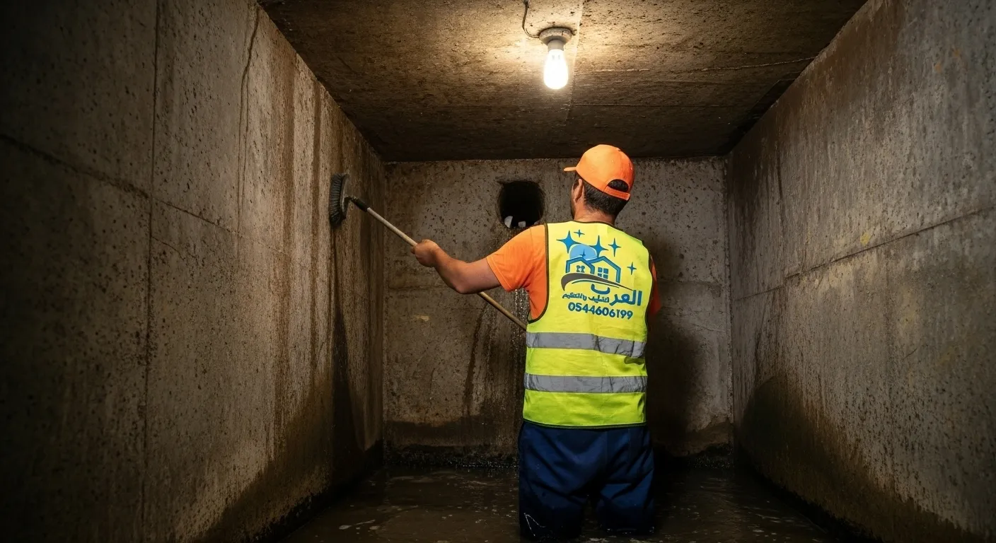 تنظيف واجهات المباني الزجاجية