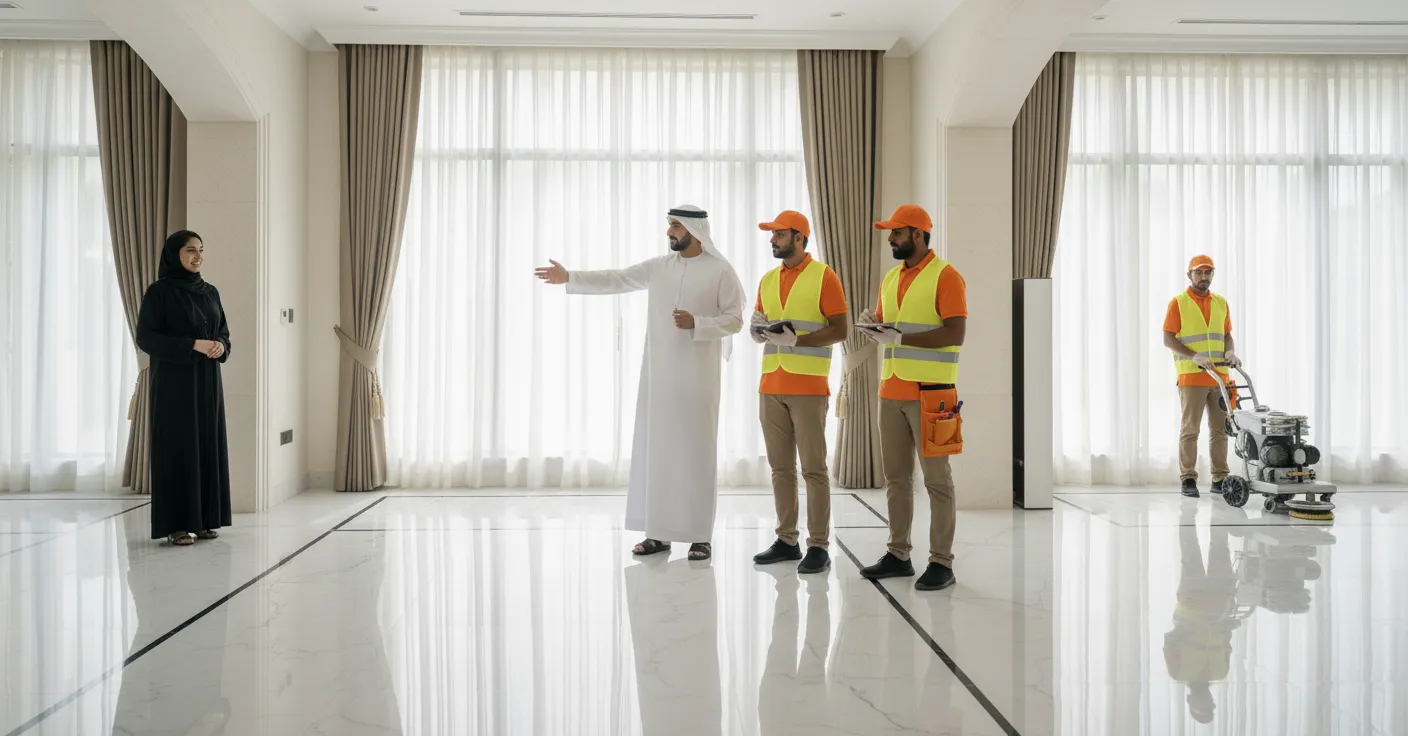 تنظيف شامل للفلل