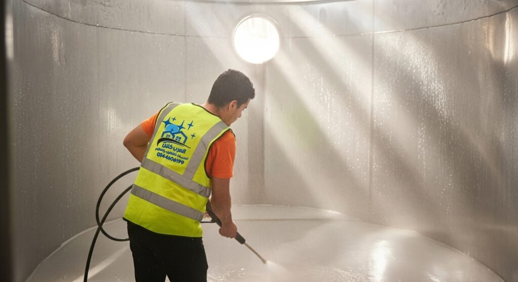 Whisk_5c71f43176724a8a18545f1bc6fb4658dr اتظيف خزان ارضي في الشارقة